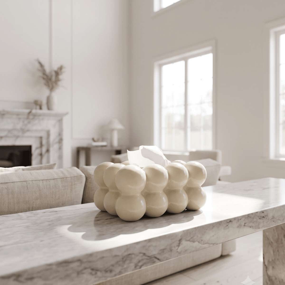 Gilded Cloud Tissue Box - Figi Home