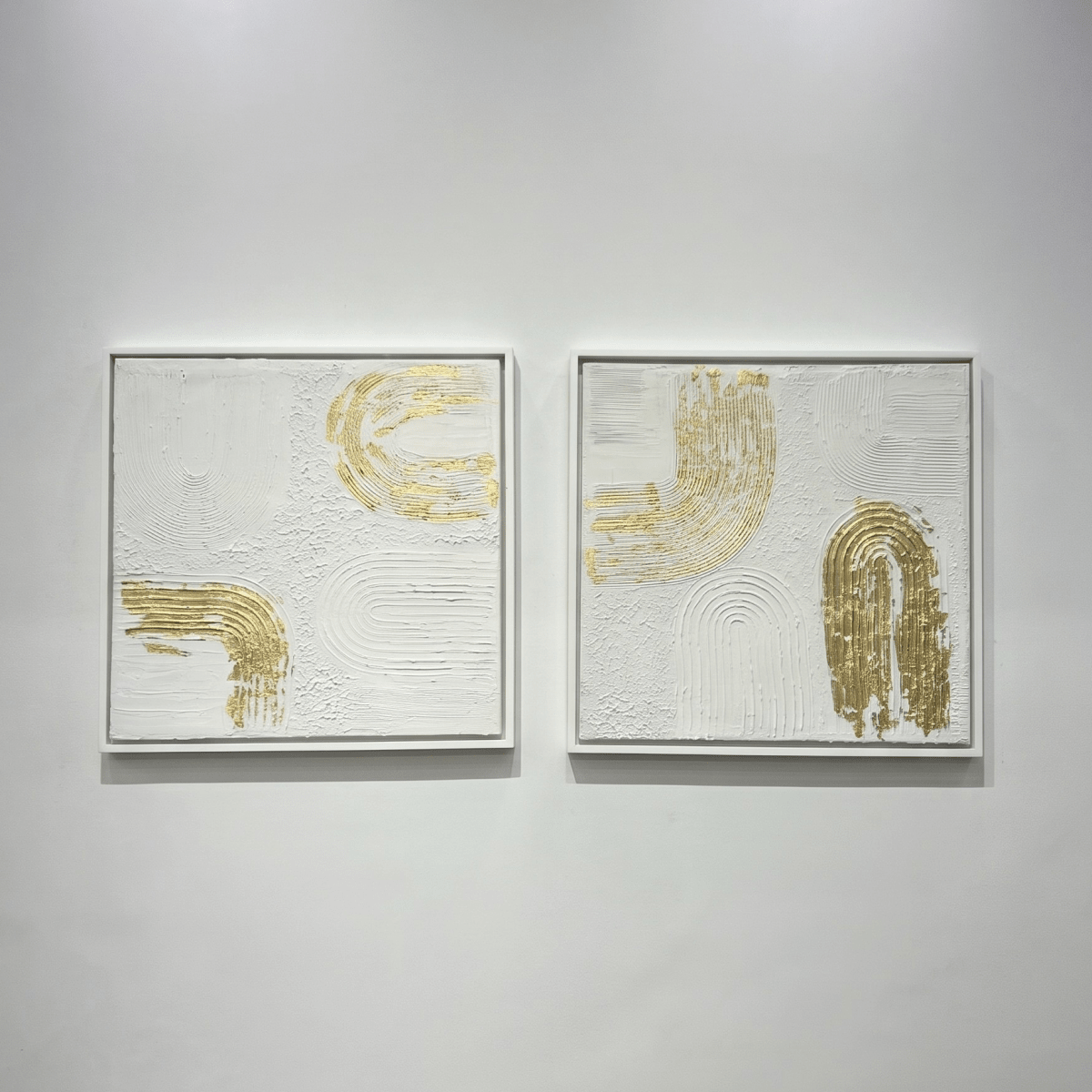 Golden Arc Canvas Set - Figi Home