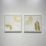 Golden Arc Canvas Set - Figi Home