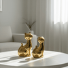 Golden Feline Duo - Figi Home