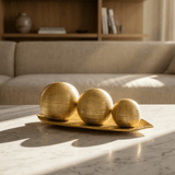 Golden Orbit Tray Set - Figi Home