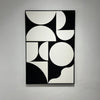 Half Moon Grid Canvas - Figi Home