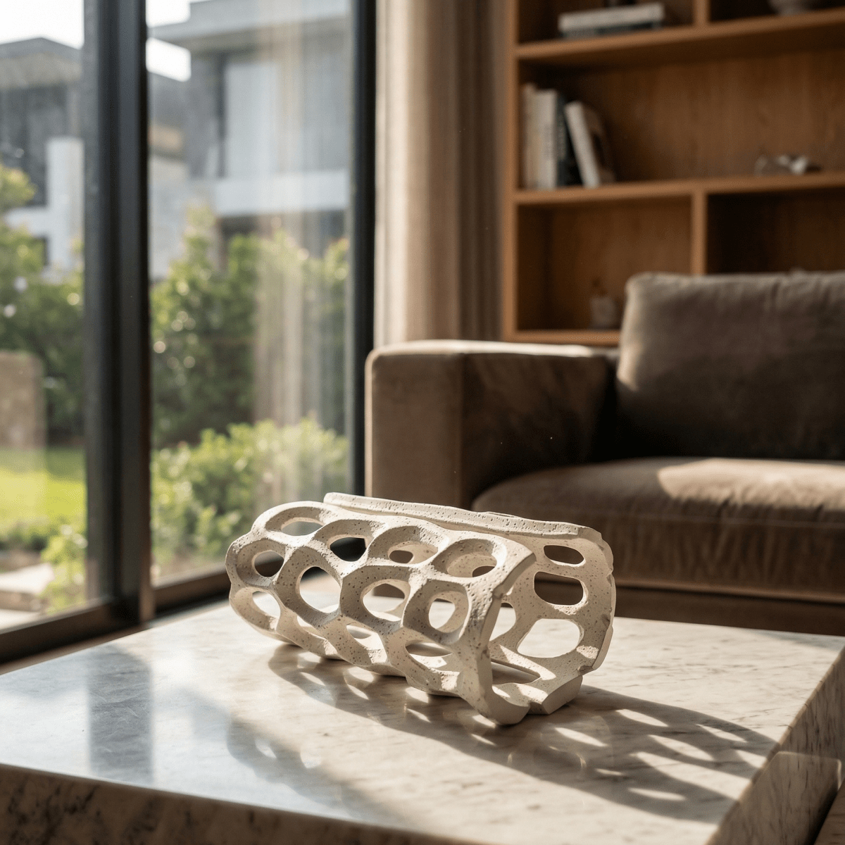 Honeycomb Gypsum Sculpture - Figi Home