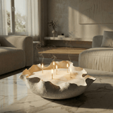 Ivory Organic Edge Decorative Bowl - Figi Home