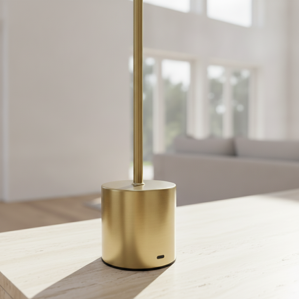 Gold Table Lamp