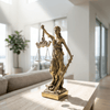 Lady Justice Bronze Statue - Figi Home
