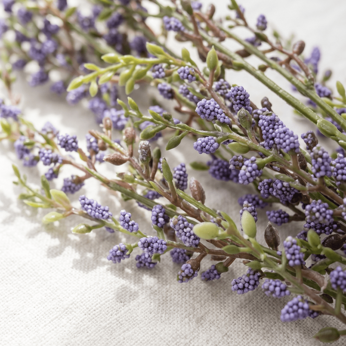 Lavender Sprig Artificial Branch - Figi Home