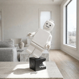 Leaning Brick Figure Sculpture - Figi Home