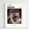 Lionel Messi — The Kiss Sports Poster Frame - Figi Home