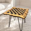 Live Edge Chess Table - Figi Home