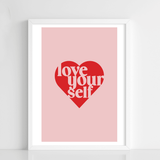 “Love Yourself” Heart - Figi Home