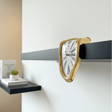 Melted Time Clock Sculpture - Figi Home