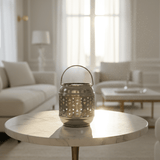 Mini Patterned Metal Lantern - Figi Home