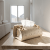 Modern Textured Scroll Tissue Holder - Figi Home