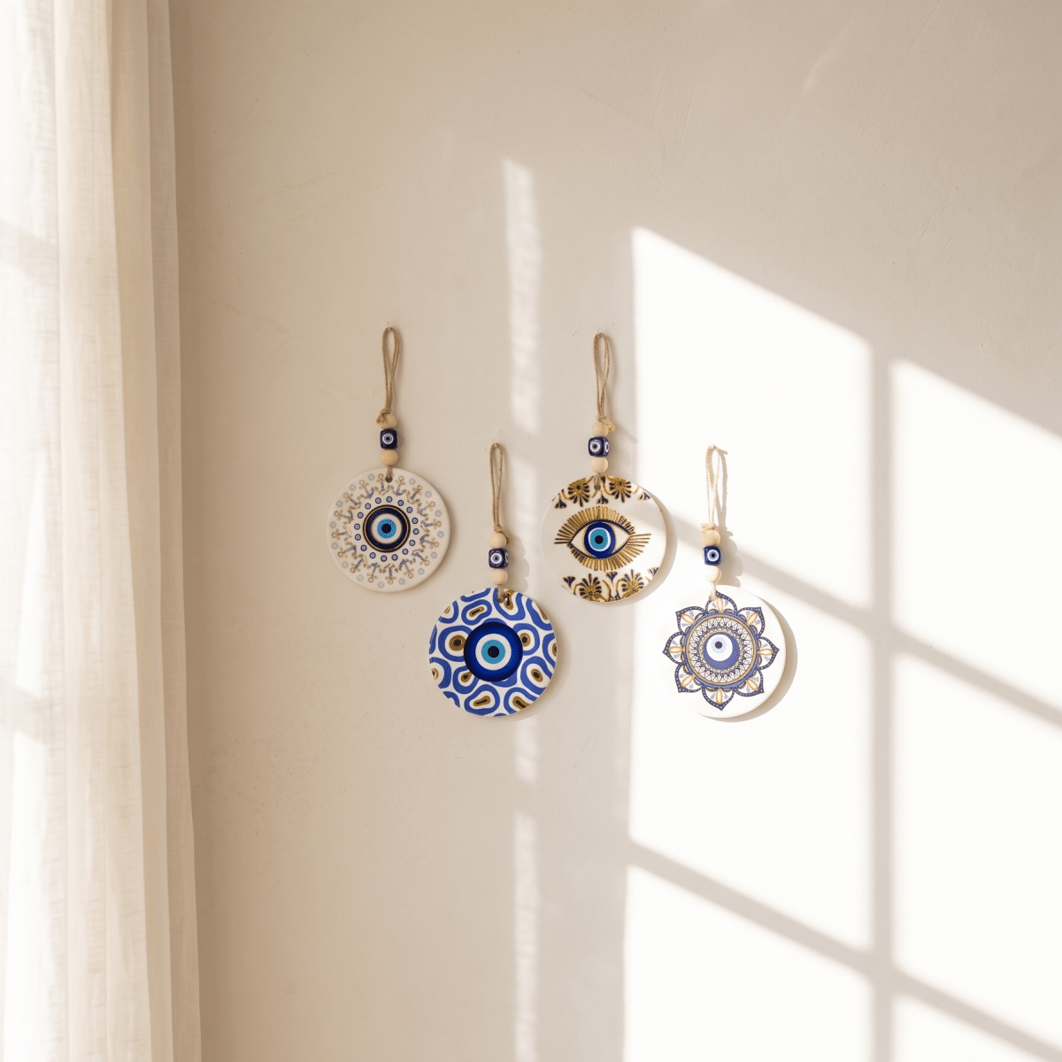 Nazar Quartet Wall Hanger Set - Figi Home