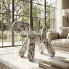 Newsprint Balloon Dog Sculpture - Figi Home