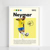 Neymar Sports Poster Frame - Figi Home