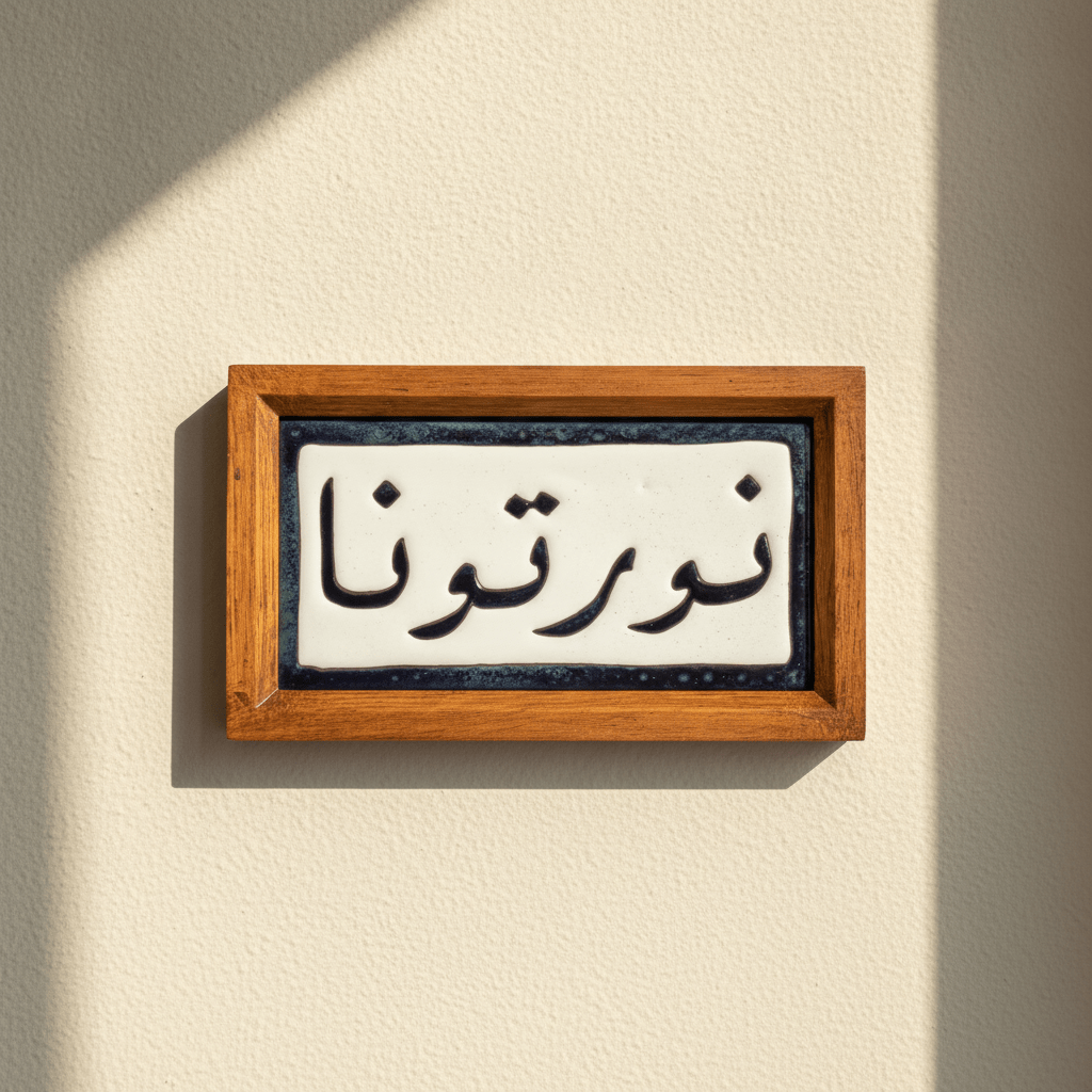نورتونا-Tile Dark Blue - Figi Home