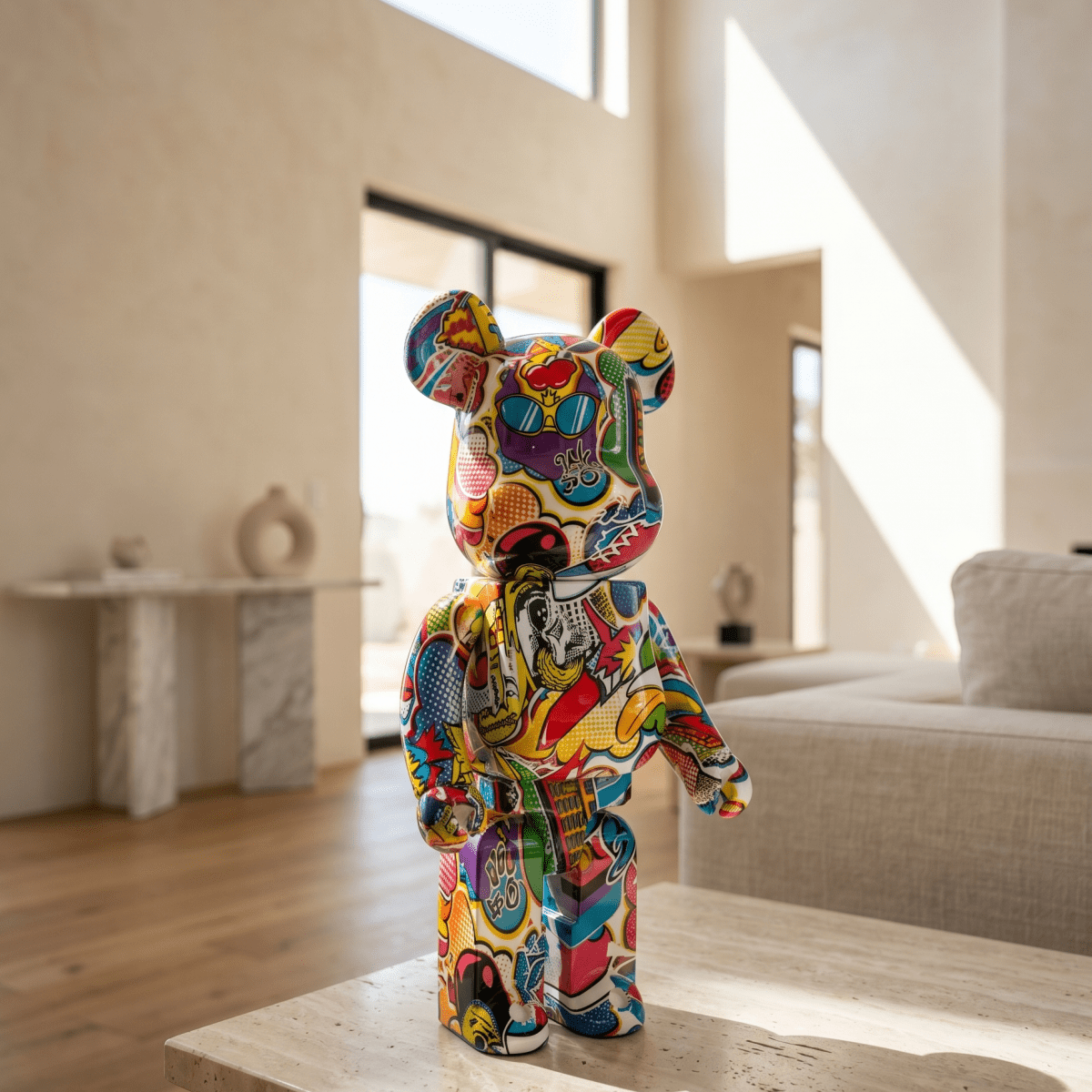 Pop Noise Bear Figure - Figi Home