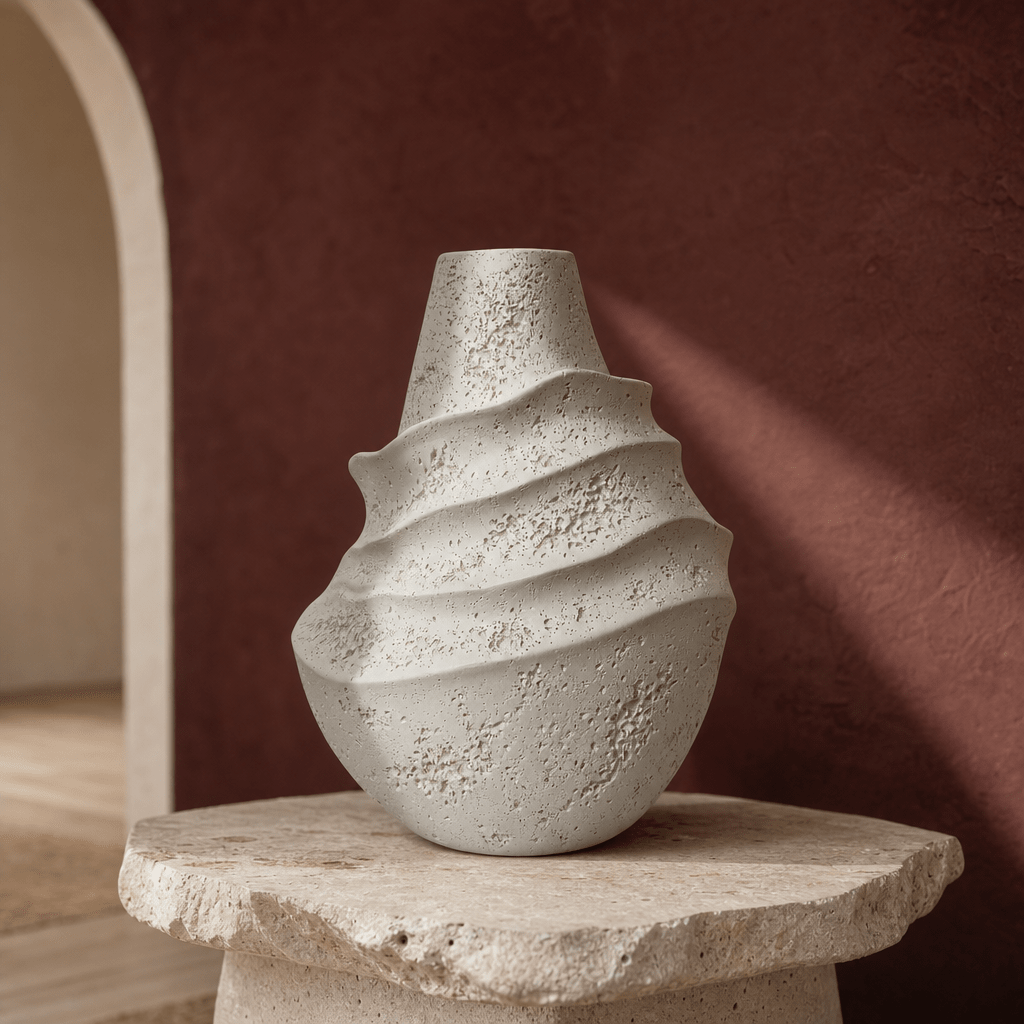 Porous Swirl Vase - Figi Home