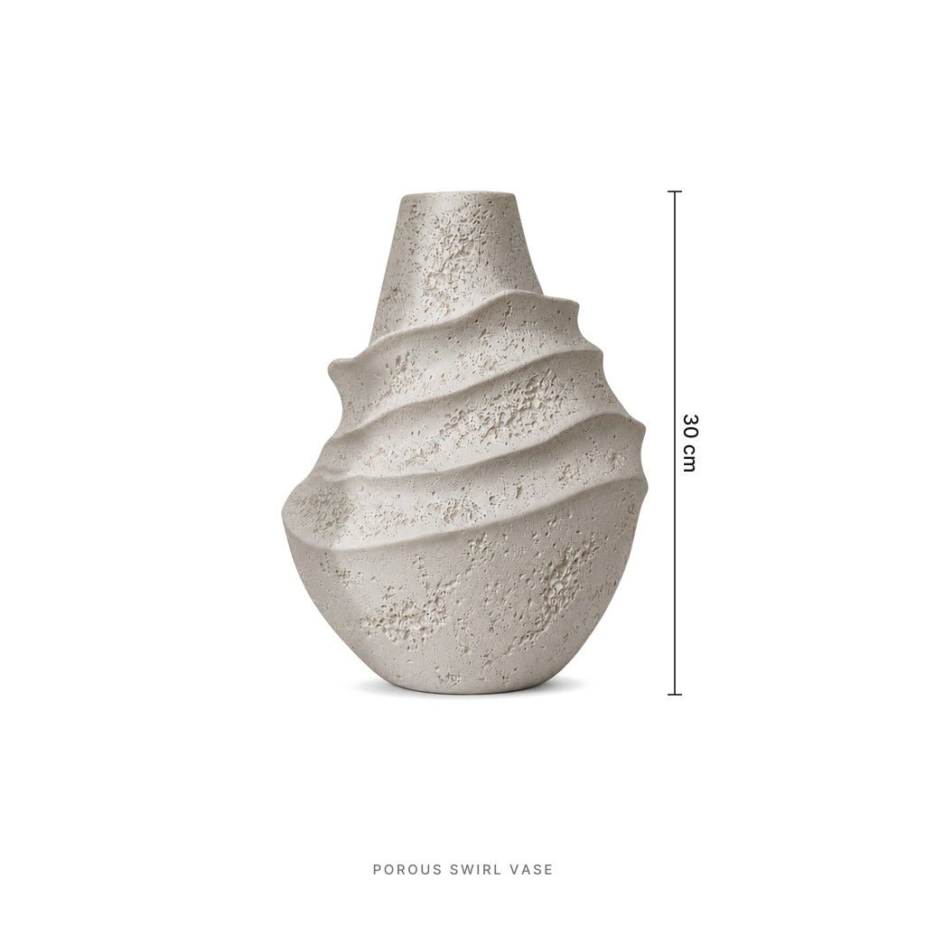 Porous Swirl Vase - Figi Home