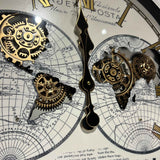 Postal Atlas Wall Clock - Figi Home