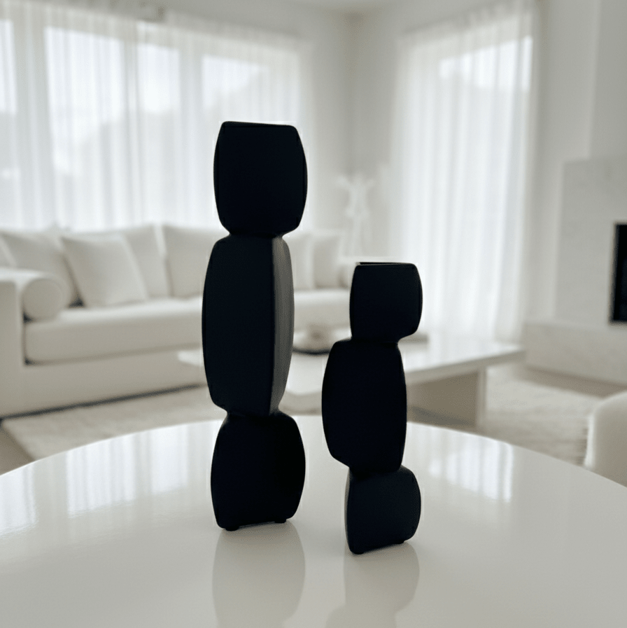 Pottery balance Vase Set - Figi Home