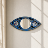 Eye-Shaped Tile Mirror
