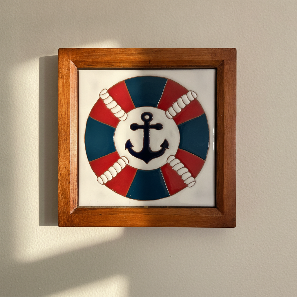 Nautical Anchor Tile