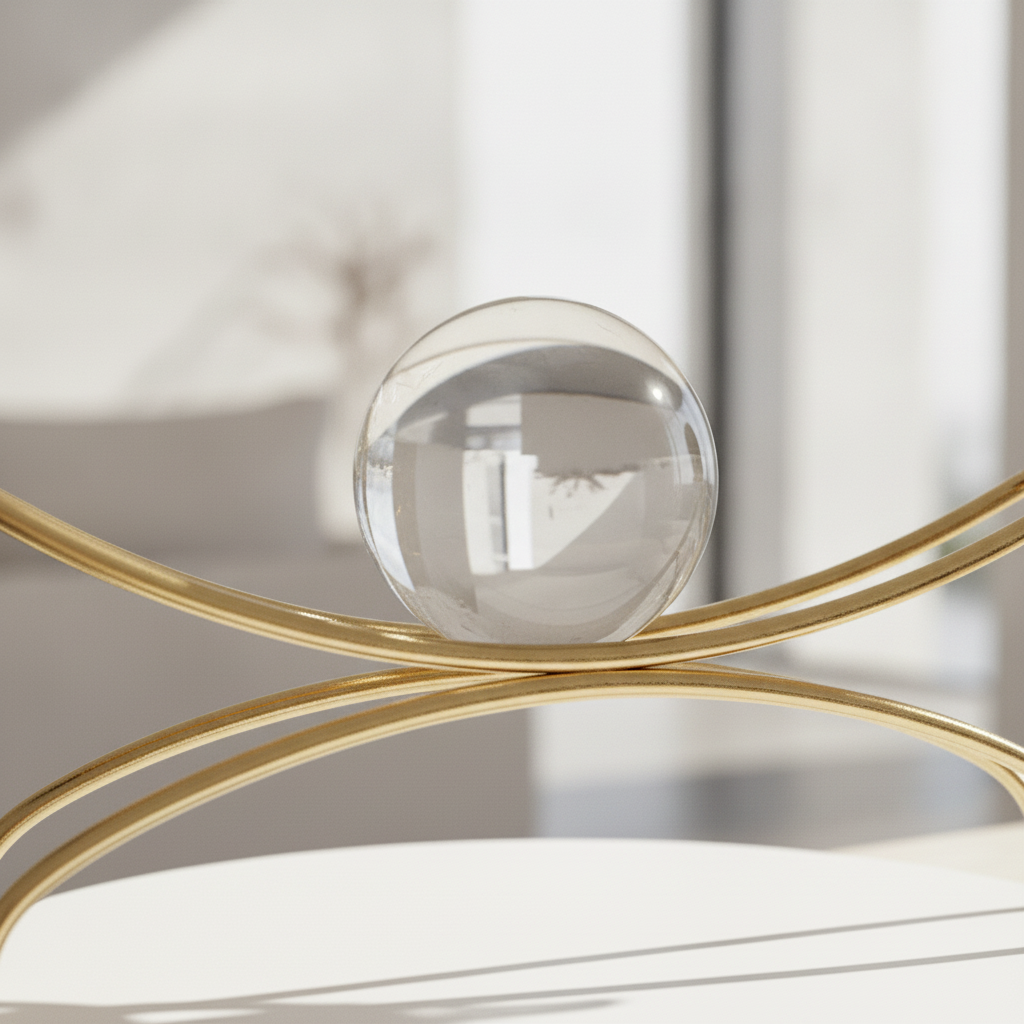 Balanced Thinkers Crystal Sculpture
