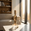 Rectangular Crystal Cube Candle Holder - Figi Home