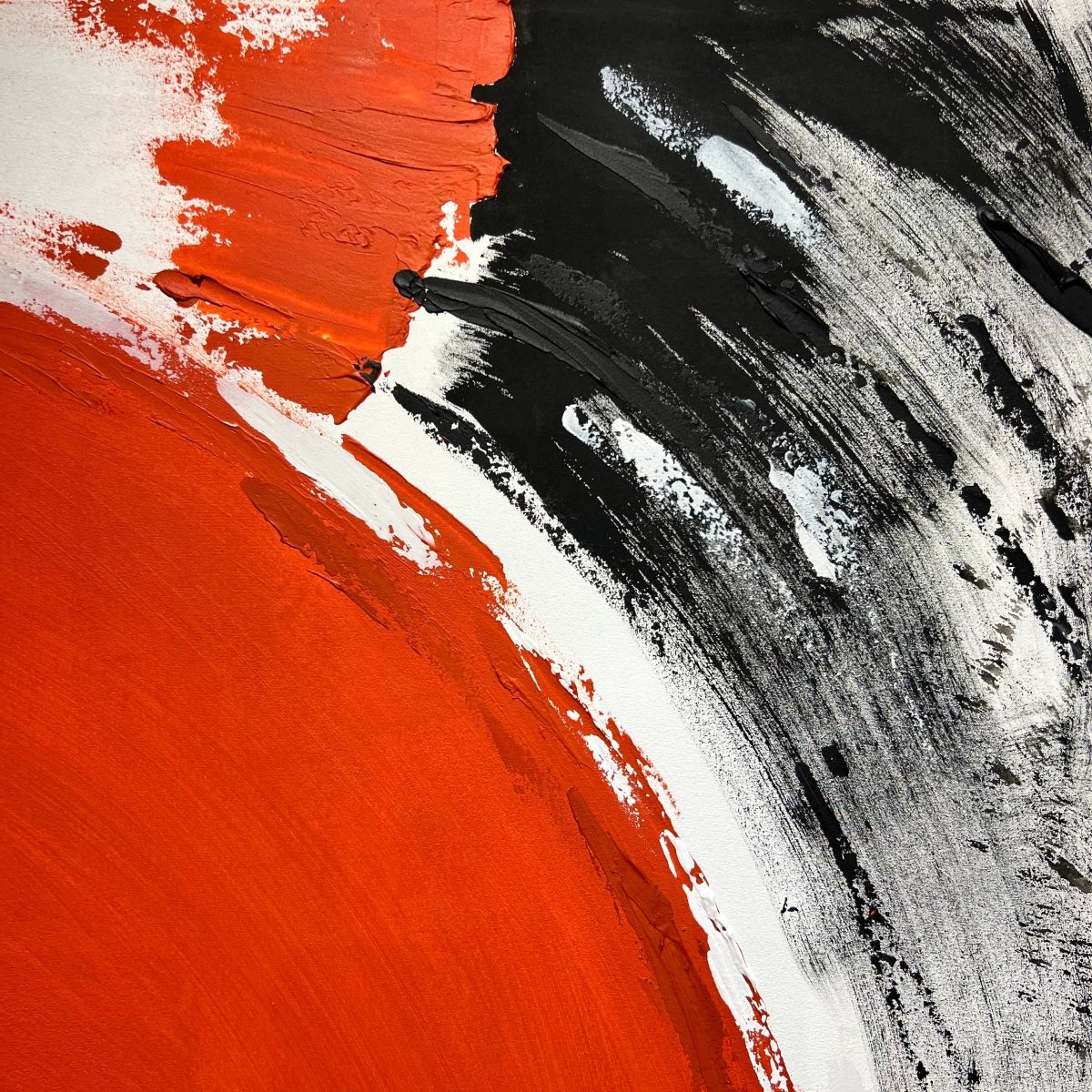 Red Surge Canvas - Figi Home