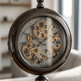 Round Mechanics Clock - Figi Home