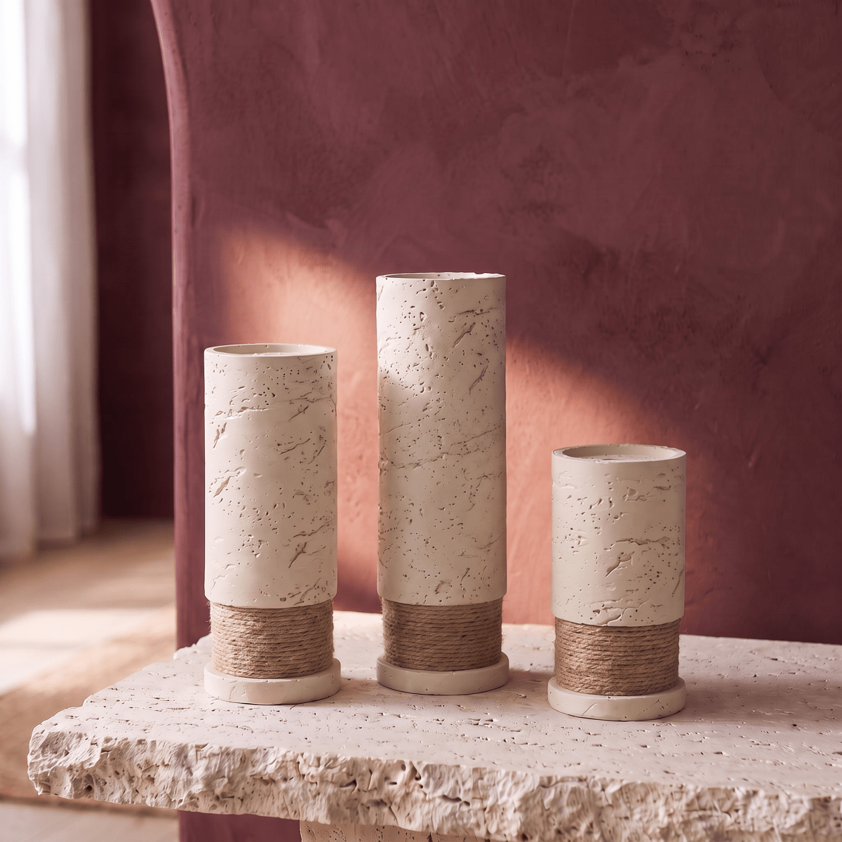 Rustic Column Trio - Figi Home