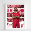 Salah — Player of the Season 24/25 Poster Frame - Figi Home