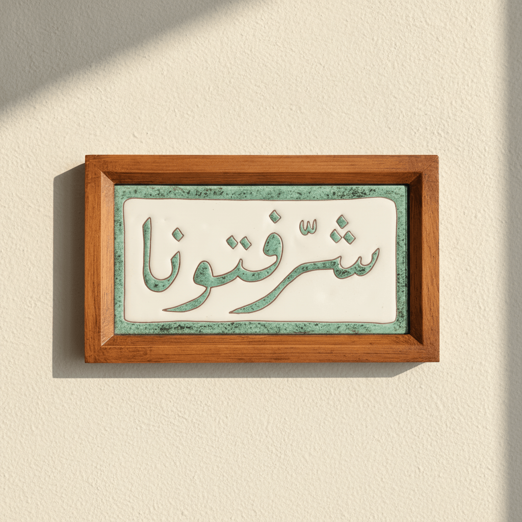 شرفتونا-Tile Teal - Figi Home