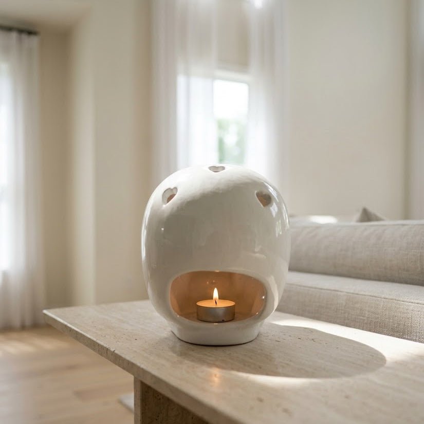 Skull Tea Light Holder - Figi Home