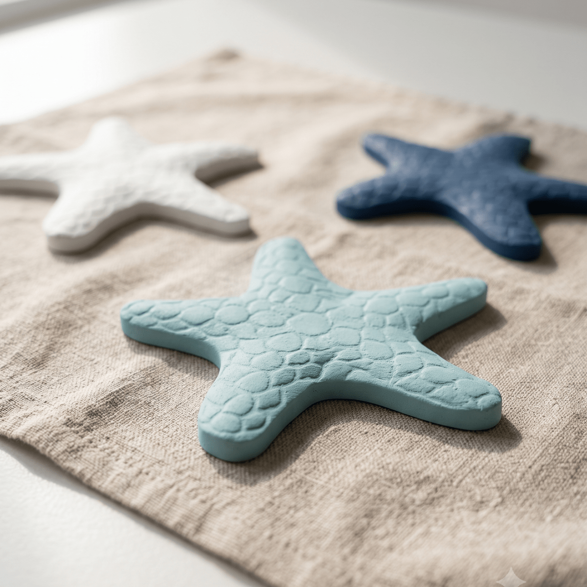 Starfish Coastal Coasters Set - Figi Home