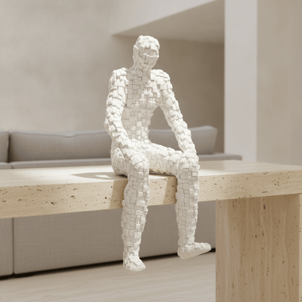 Tessellated Figure Sculpture - Figi Home