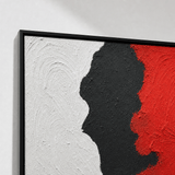 Textured Contrast Canvas - Figi Home