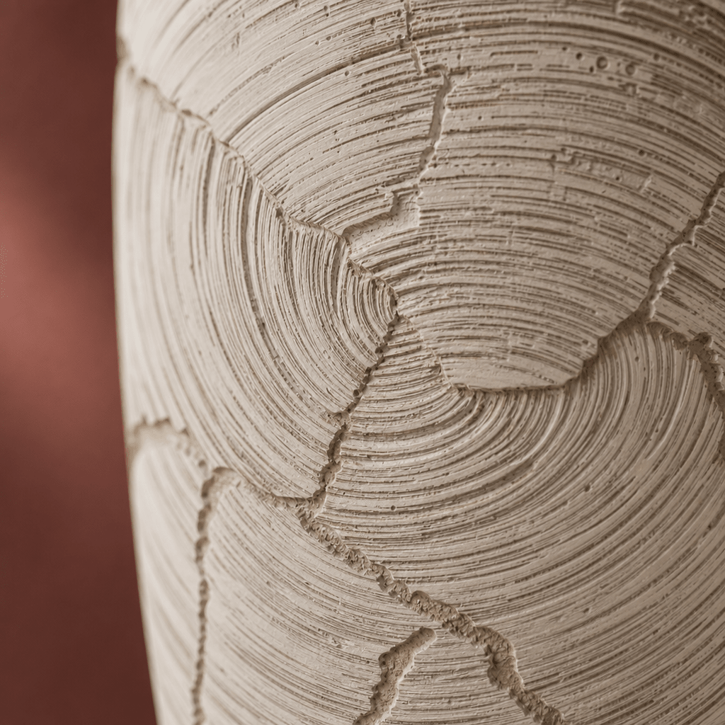 Textured Crackle Vase - Figi Home