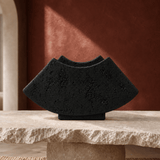 Textured Fan vase - Figi Home