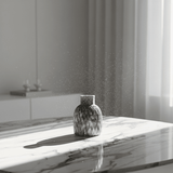 Textured Gypsum Marble Vase - Figi Home