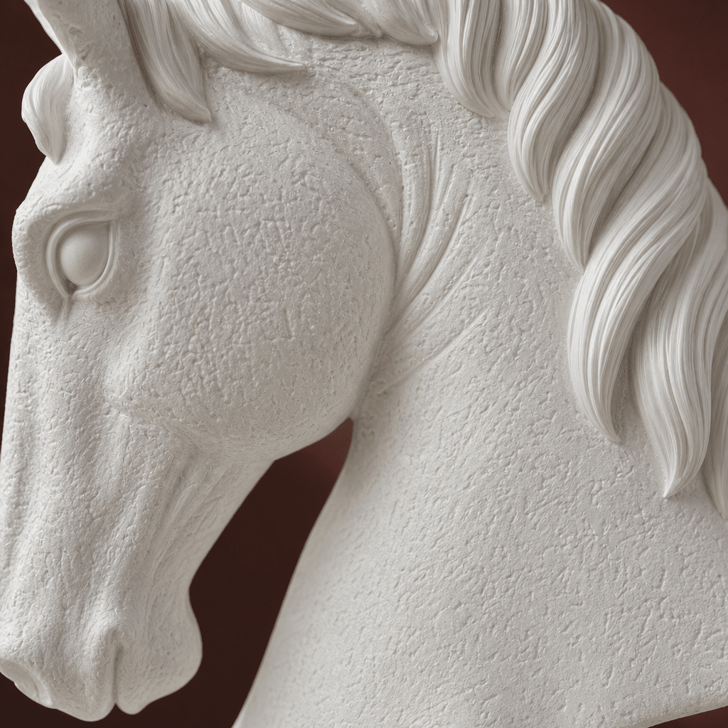 Textured Horse Head - Figi Home