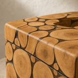 Tora Slice Wooden Tissue Box - Figi Home