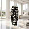 Voronoi Chrome Vase - Figi Home