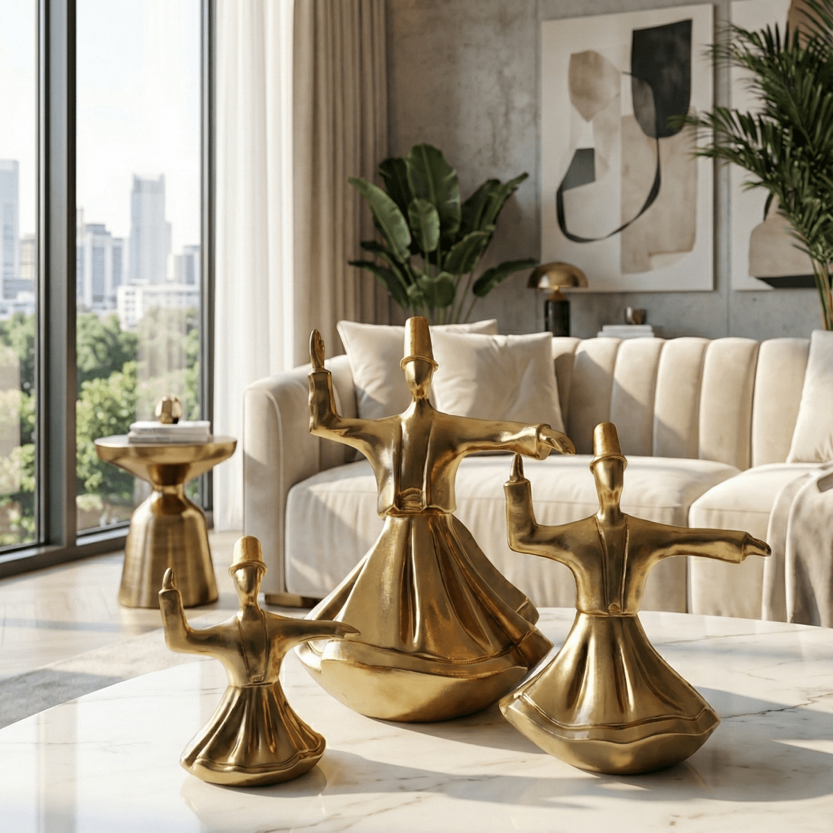 Whirling Dervish Figurine Set - دراويش - Figi Home