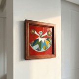 Whirling Spirit – Ceramic Wall Art - Figi Home