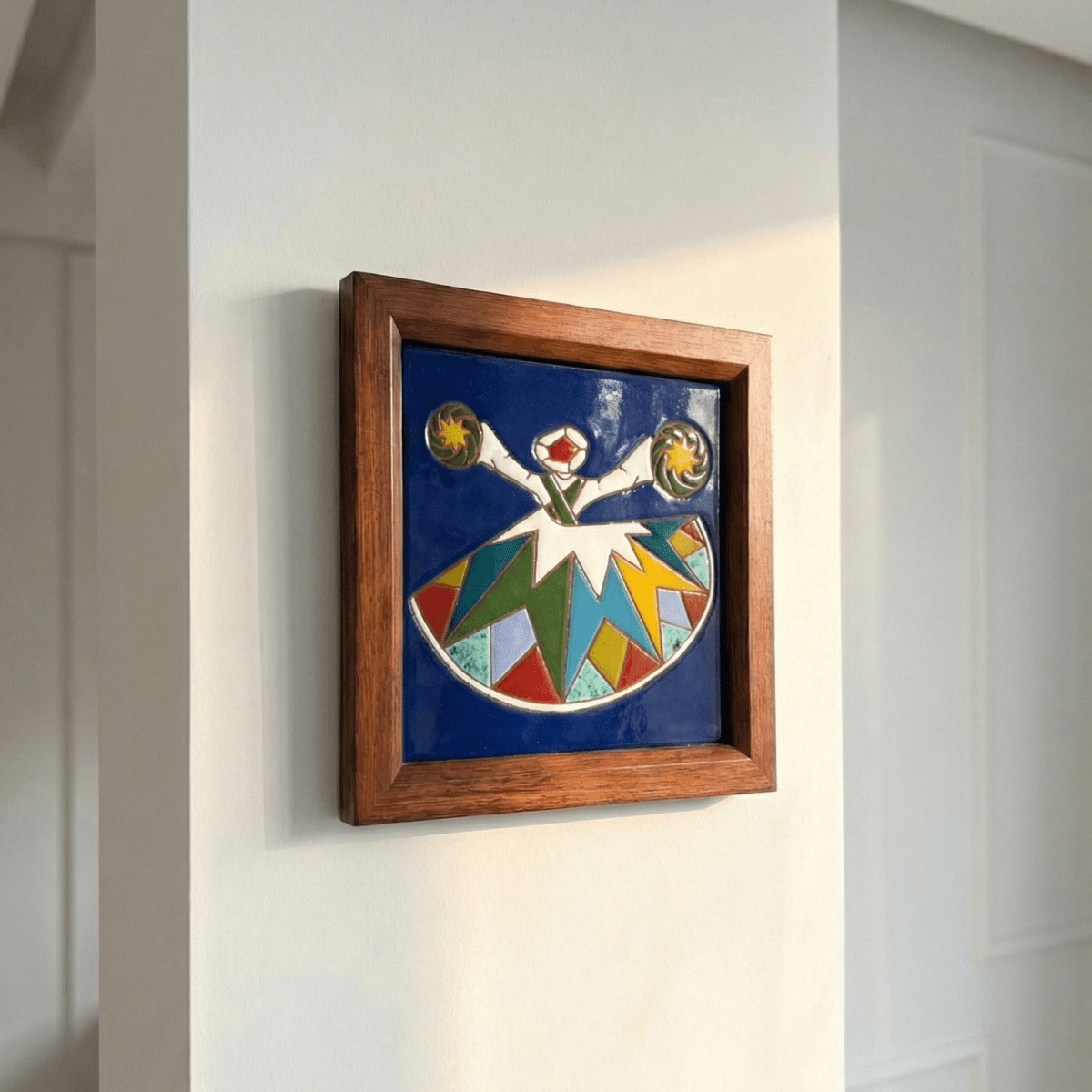 Whirling Spirit – Ceramic Wall Art - Figi Home