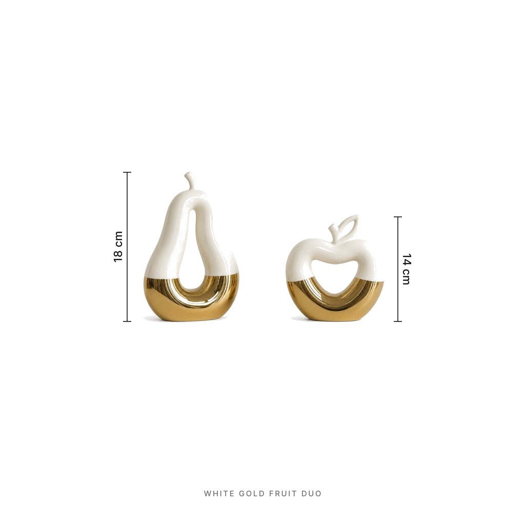 White Gold Fruit Duo - Figi Home